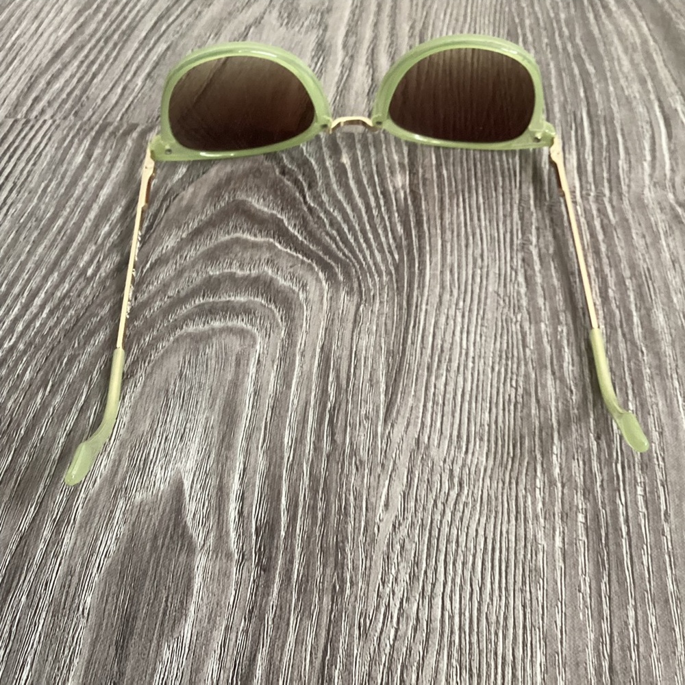 Mint Green Castro Sunglasses - Picture 9 of 9